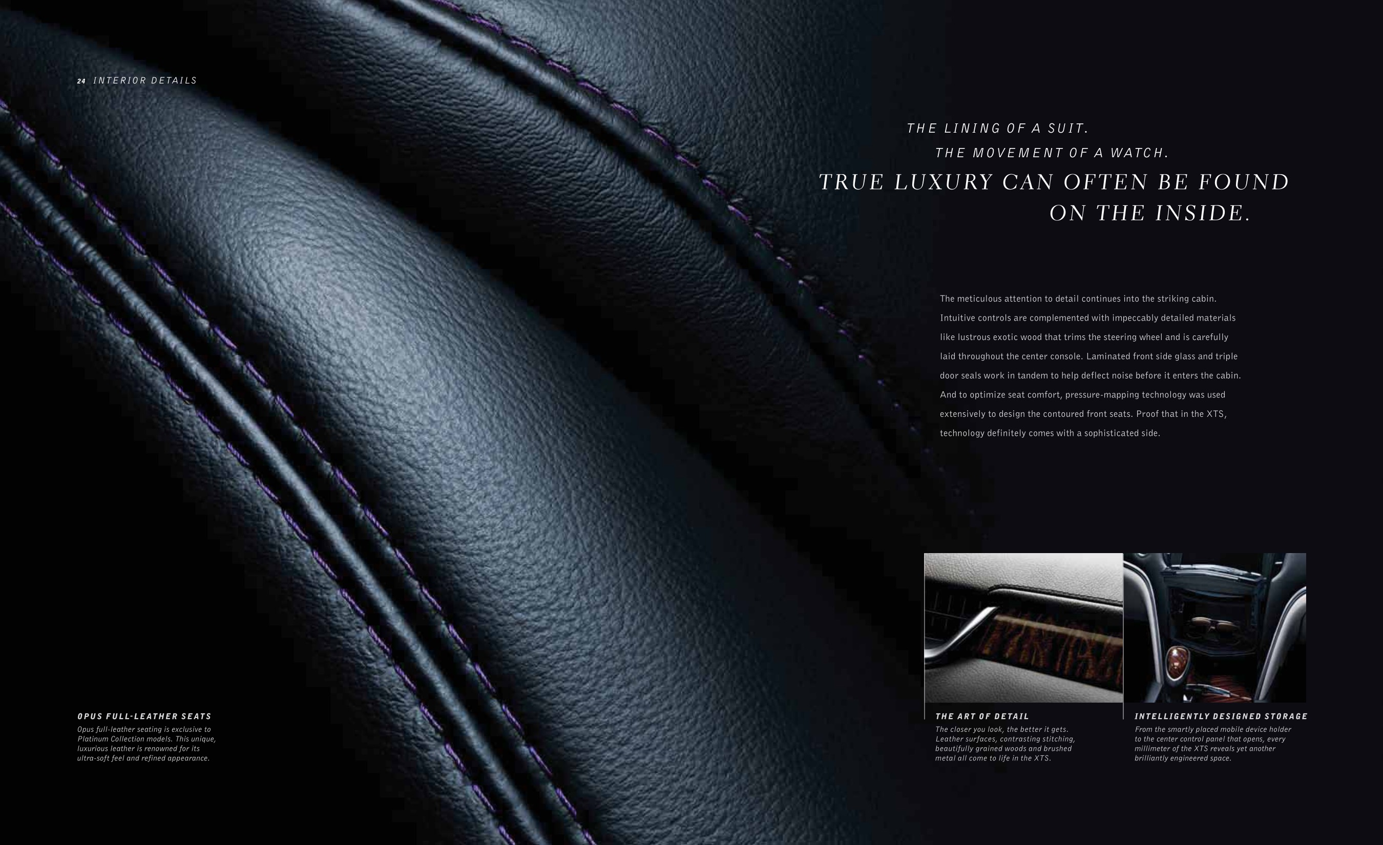 2013 Cadillac XTS Brochure Page 12